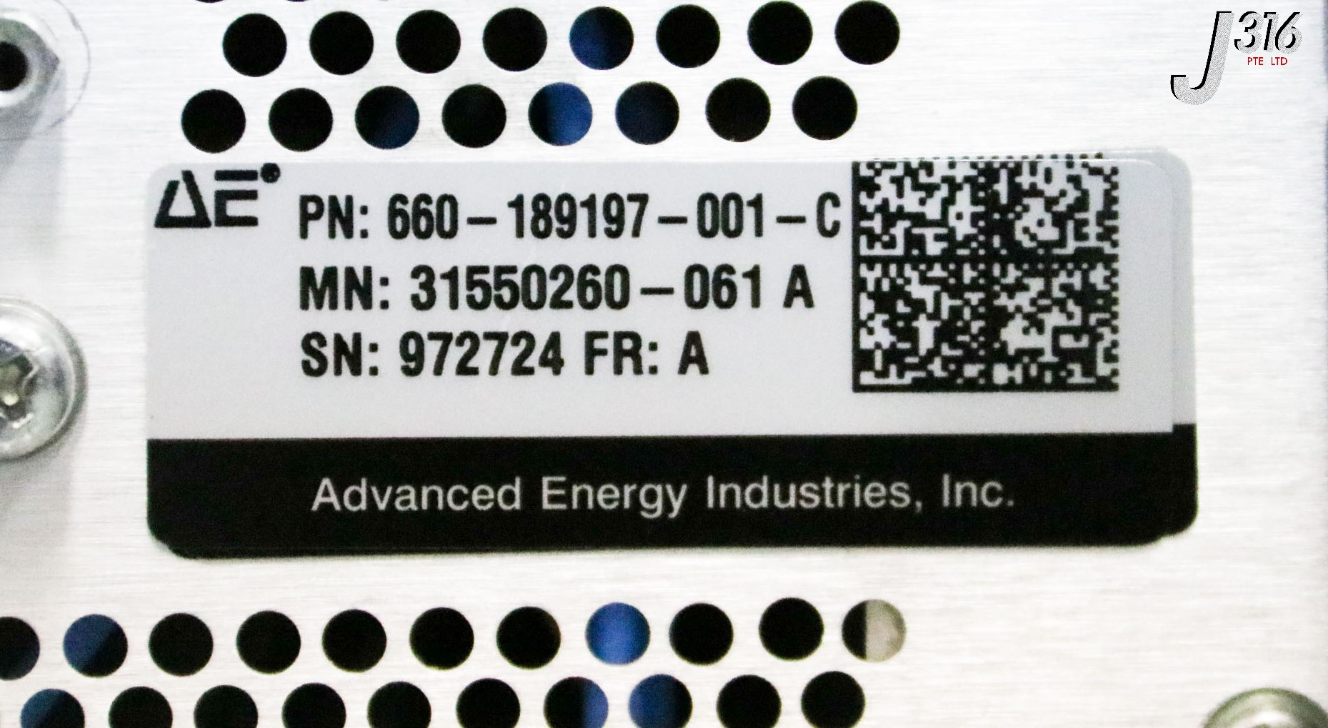 32377 ADVANCED ENERGY RF GEN, PARAMOUNT VHF 6060 31550260-061 | eBay